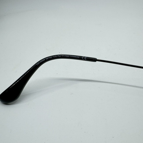 Maui Jim CliffHouse MJ-247-02 Titanium Black Aviator Sunglasses Frames H10394 - Picture 5 of 7